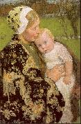 Melchers, Gari Julius Motherhood oil painting picture wholesale